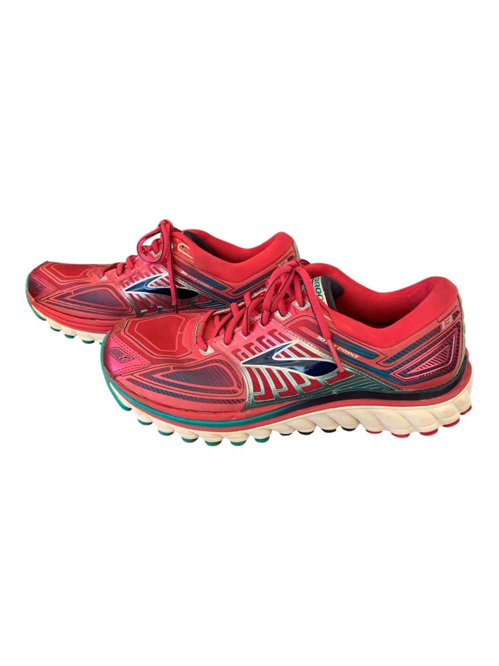 Brooks Women’s Pink Glycerin G13 Athletic Running Shoes Size 10.5 - Picture 13 of 15